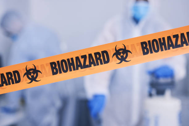 Professional Biohazard Cleanup technician working in Kenwood, OH